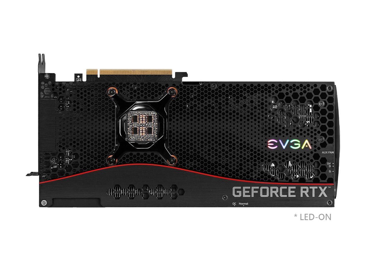 EVGA GeForce RTX 3080 Ti FTW3 ULTRA GAMING Behind View