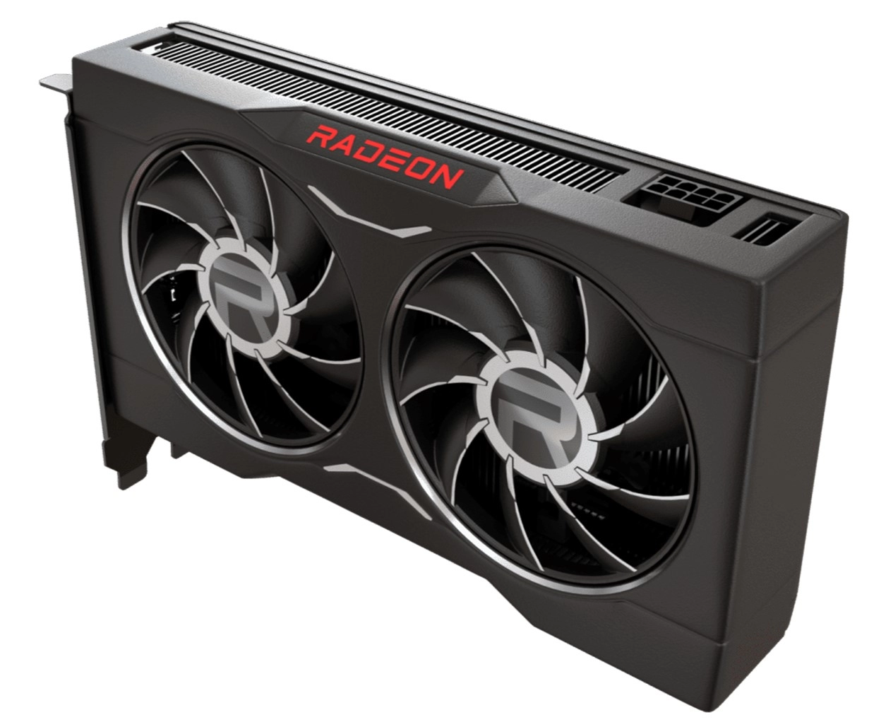 AMD Radeon RX 6650 XT Front View