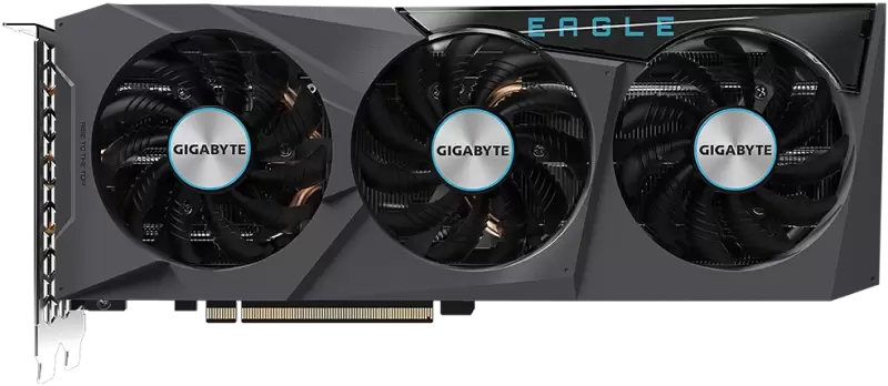 GIGABYTE Radeon RX 6700 XT EAGLE OC 12G Transparent