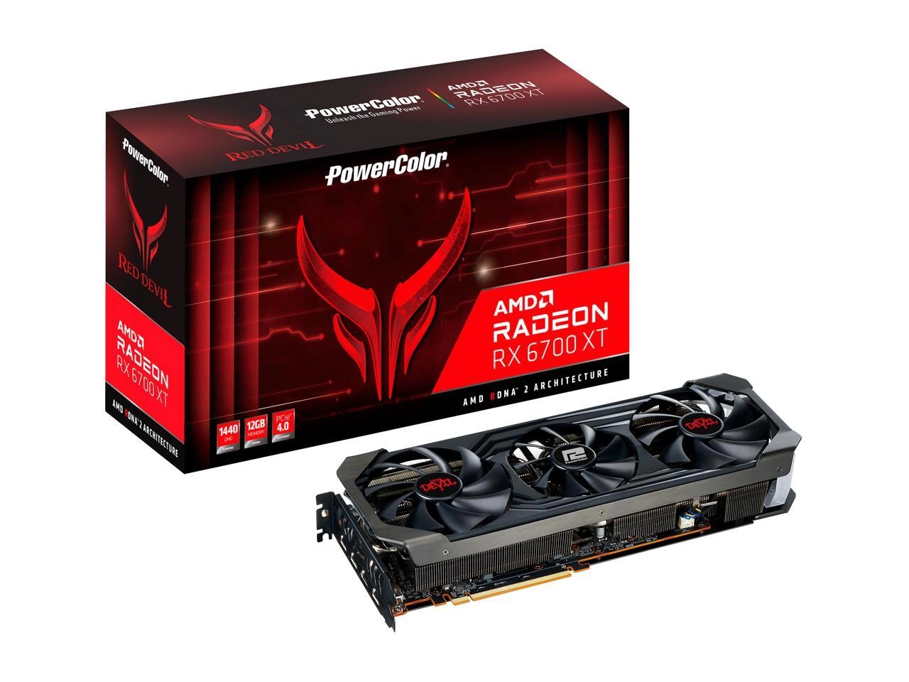 PowerColor Red Devil AMD Radeon RX 6700 XT 12GB GDDR6 Package