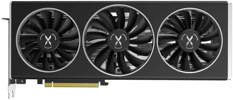 XFX SPEEDSTER MERC 319 AMD Radeon RX 6700 XT BLACK Gaming Transparent