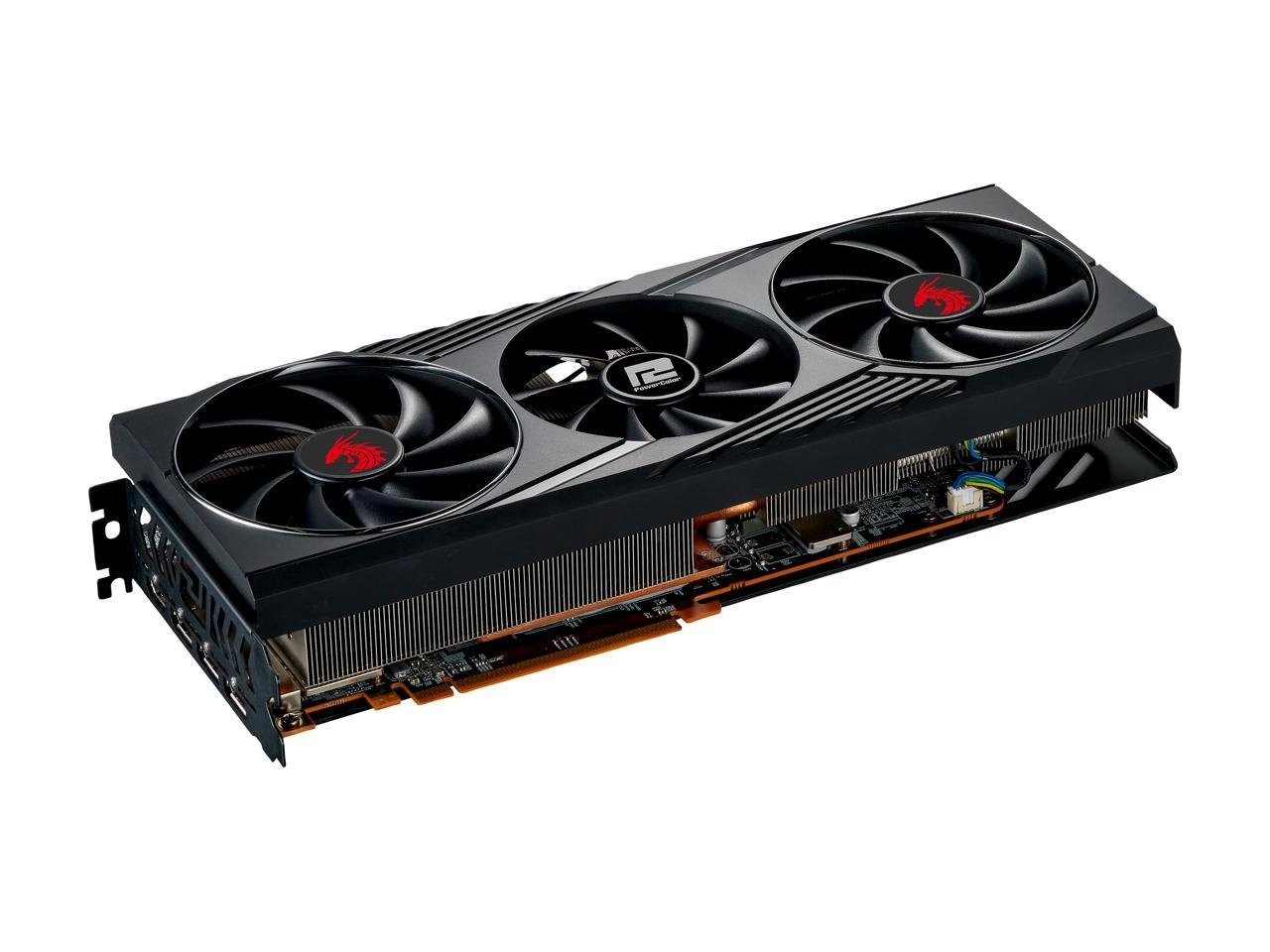 PowerColor Red Dragon AMD Radeon RX 6800 XT 16GB GDDR6 Front View