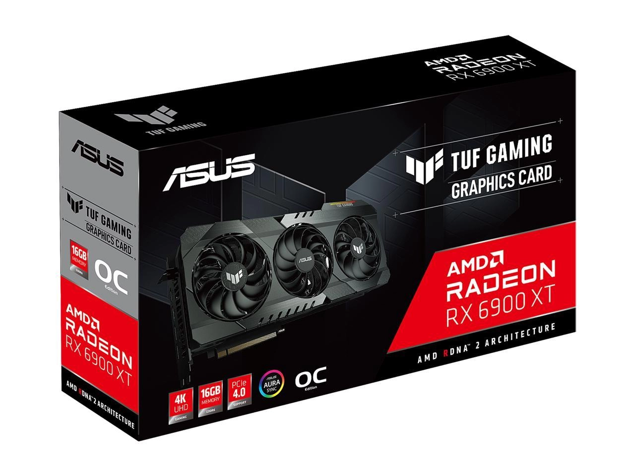ASUS TUF GAMING Radeon RX 6900 XT OC Edition Package Content
