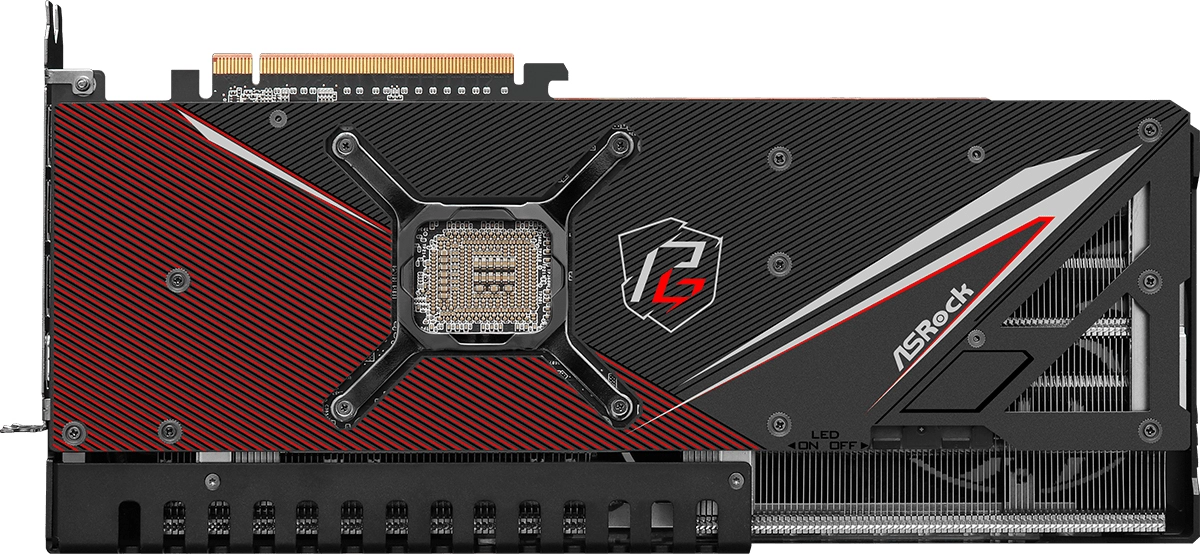 AMD Radeon RX 7900 XT Phantom Gaming 20GB OC Back View