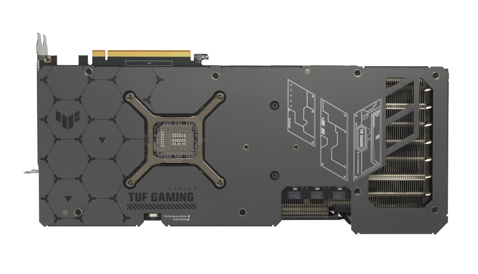 ASUS TUF Gaming Radeon RX 7900 XTX OC Edition 24GB GDDR6 Behind View
