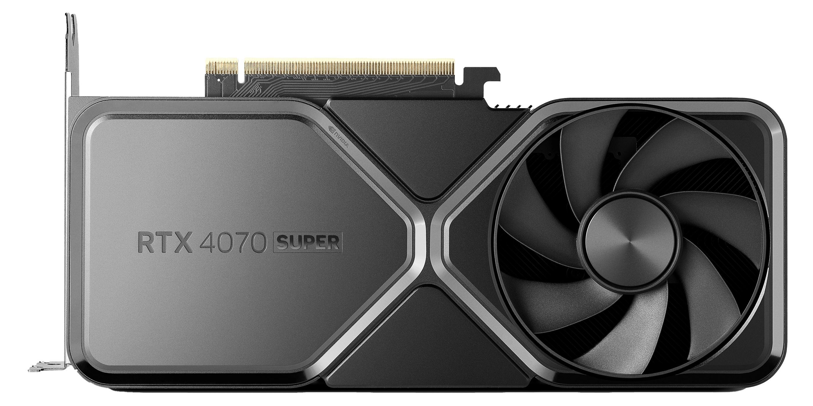 Nvidia GeForce RTX 4070 Super Founders Edition Transparent