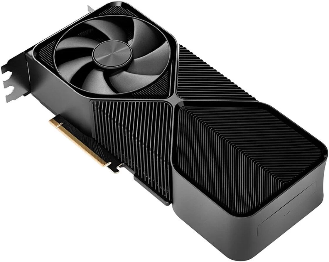 Nvidia GeForce RTX 4080 Super Founders Edition Behind View