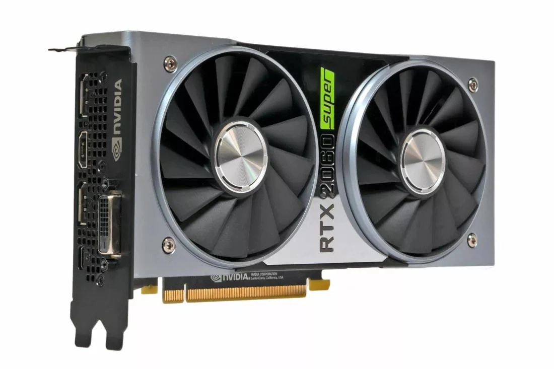 Nvidia GeForce RTX 2060 Super Founders Edition Left Side View
