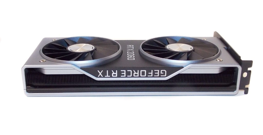 Nvidia GeForce RTX 2060 Founders Edition Front View