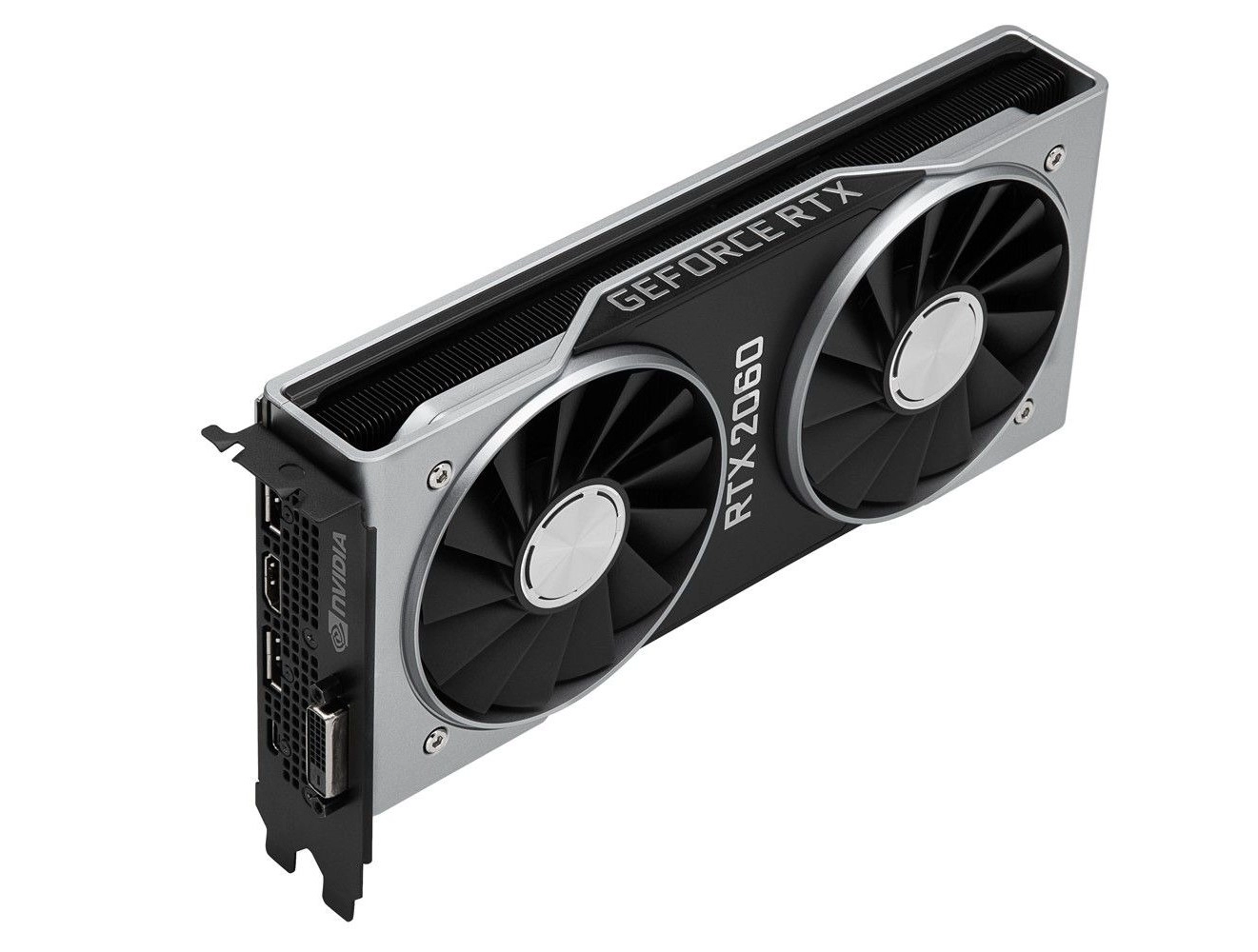 Nvidia GeForce RTX 2060 Founders Edition Left Side View