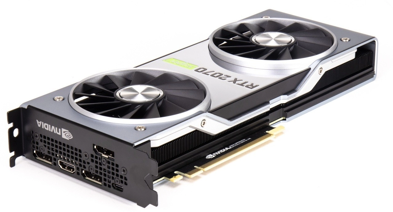 Nvidia GeForce RTX 2070 Super Founders Edition Left Side View