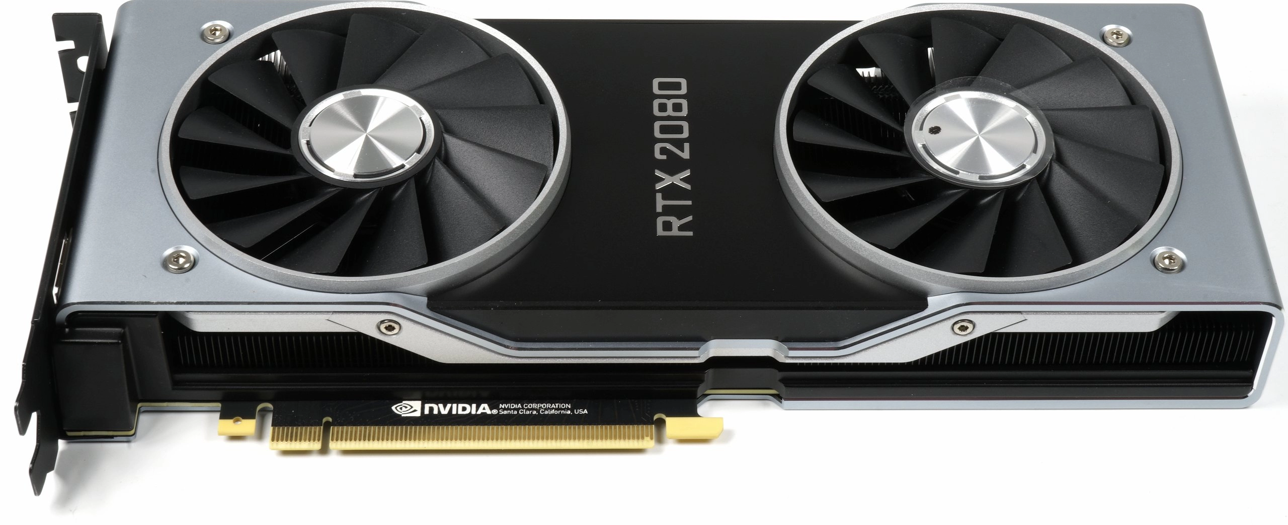 Nvidia GeForce RTX 2080 Ti Founders Edition Behind View