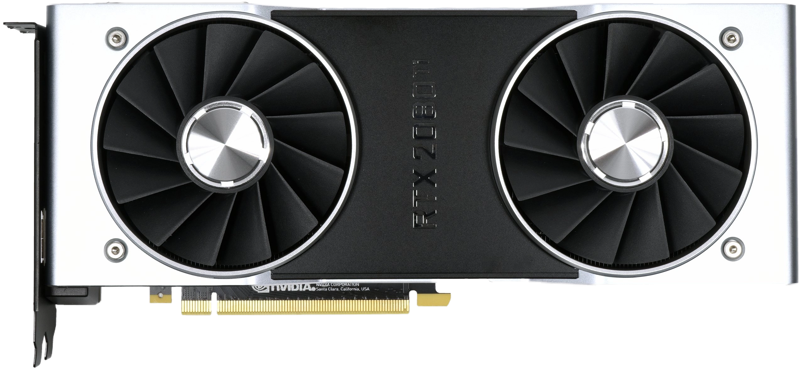 Nvidia GeForce RTX 2080 Ti Founders Edition Transparent