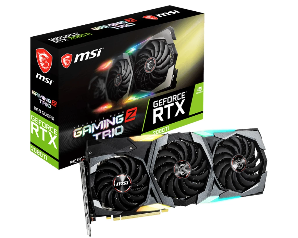 MSI GeForce RTX 2080 Ti GAMING Z TRIO Package