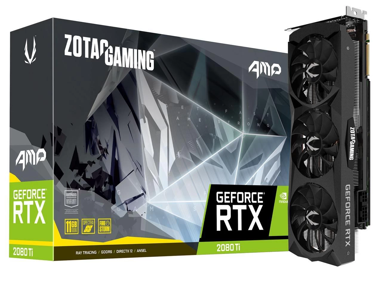 ZOTAC GAMING GeForce RTX 2080 Ti AMP Package