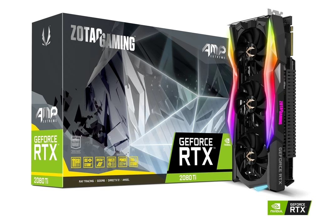 ZOTAC GAMING GeForce RTX 2080 Ti AMP Extreme Package