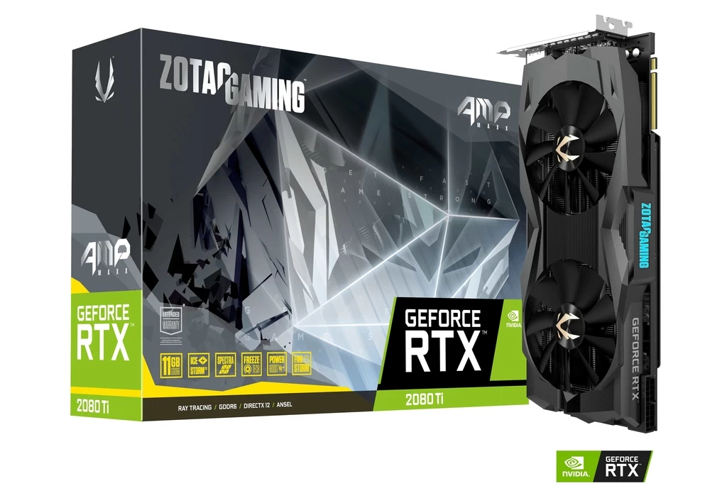 ZOTAC GAMING GeForce RTX 2080 Ti AMP MAXX Package