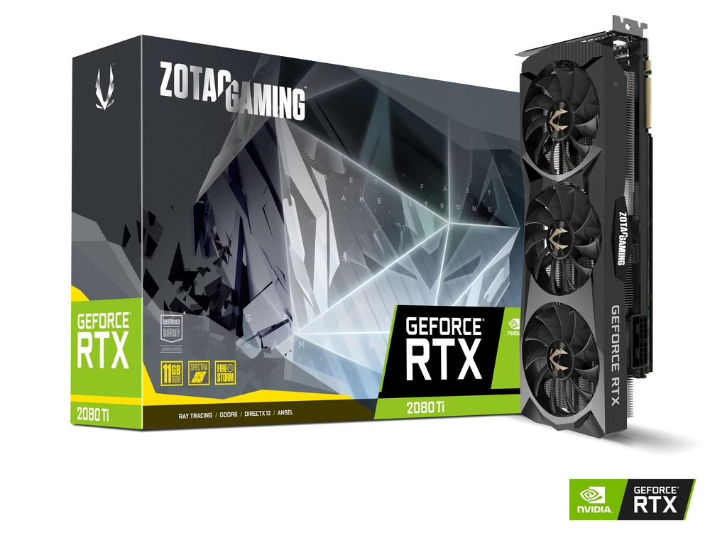 ZOTAC GAMING GeForce RTX 2080 Ti Triple Fan Package