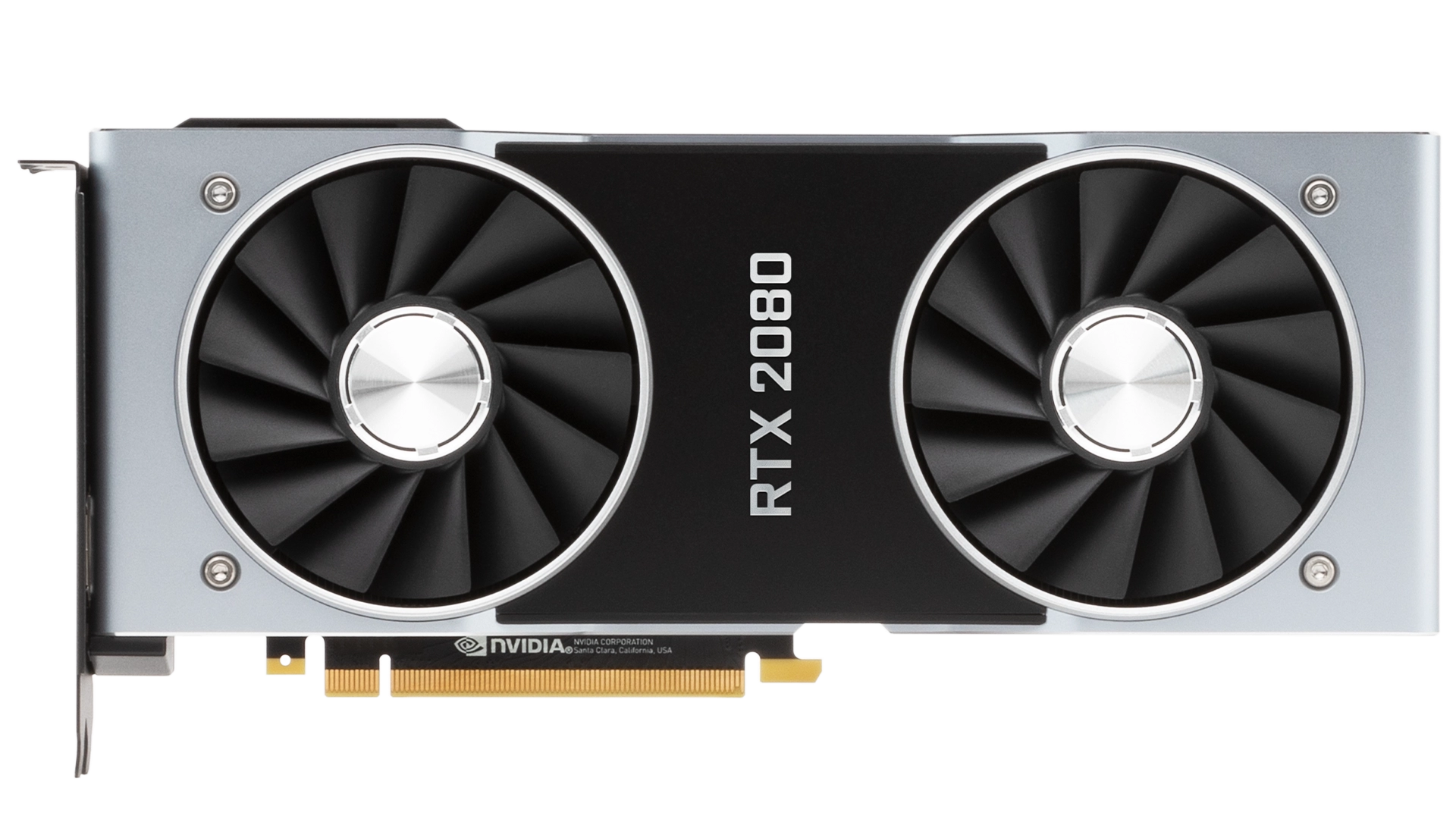Nvidia GeForce RTX 2080 Founders Edition Transparent