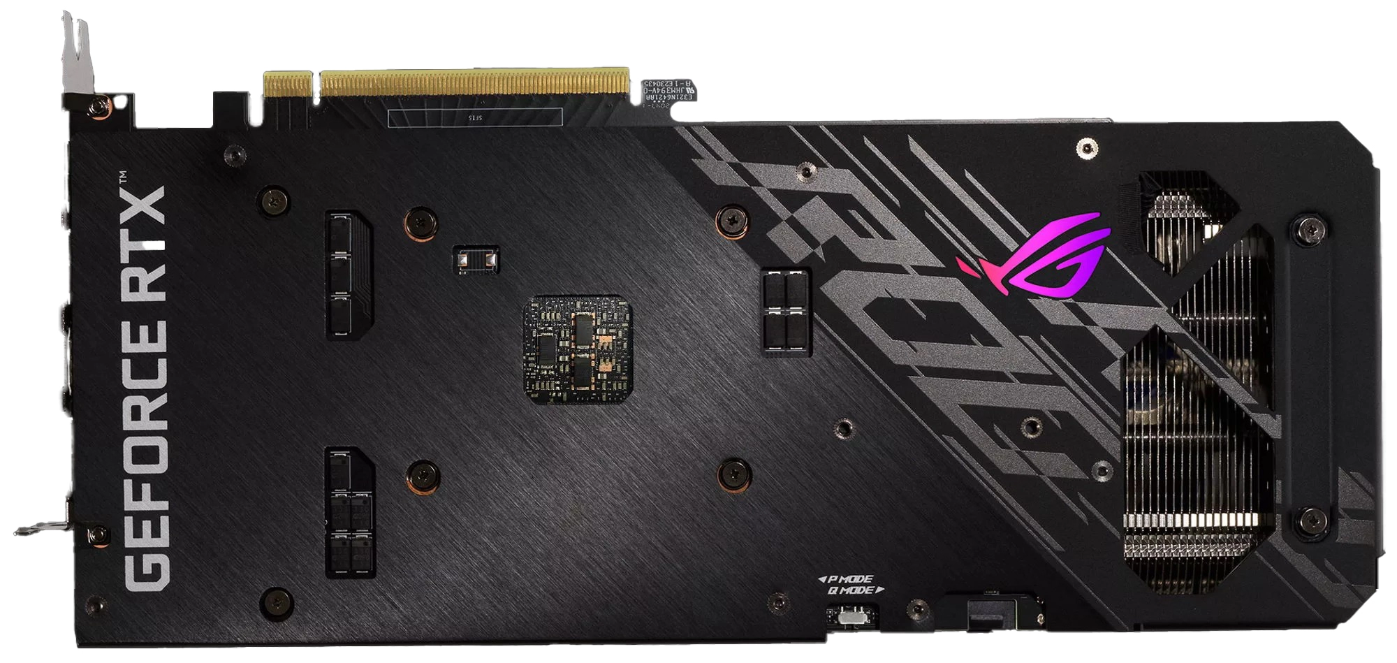 ASUS ROG Strix GeForce RTX 3050 OC Edition 8GB Back View