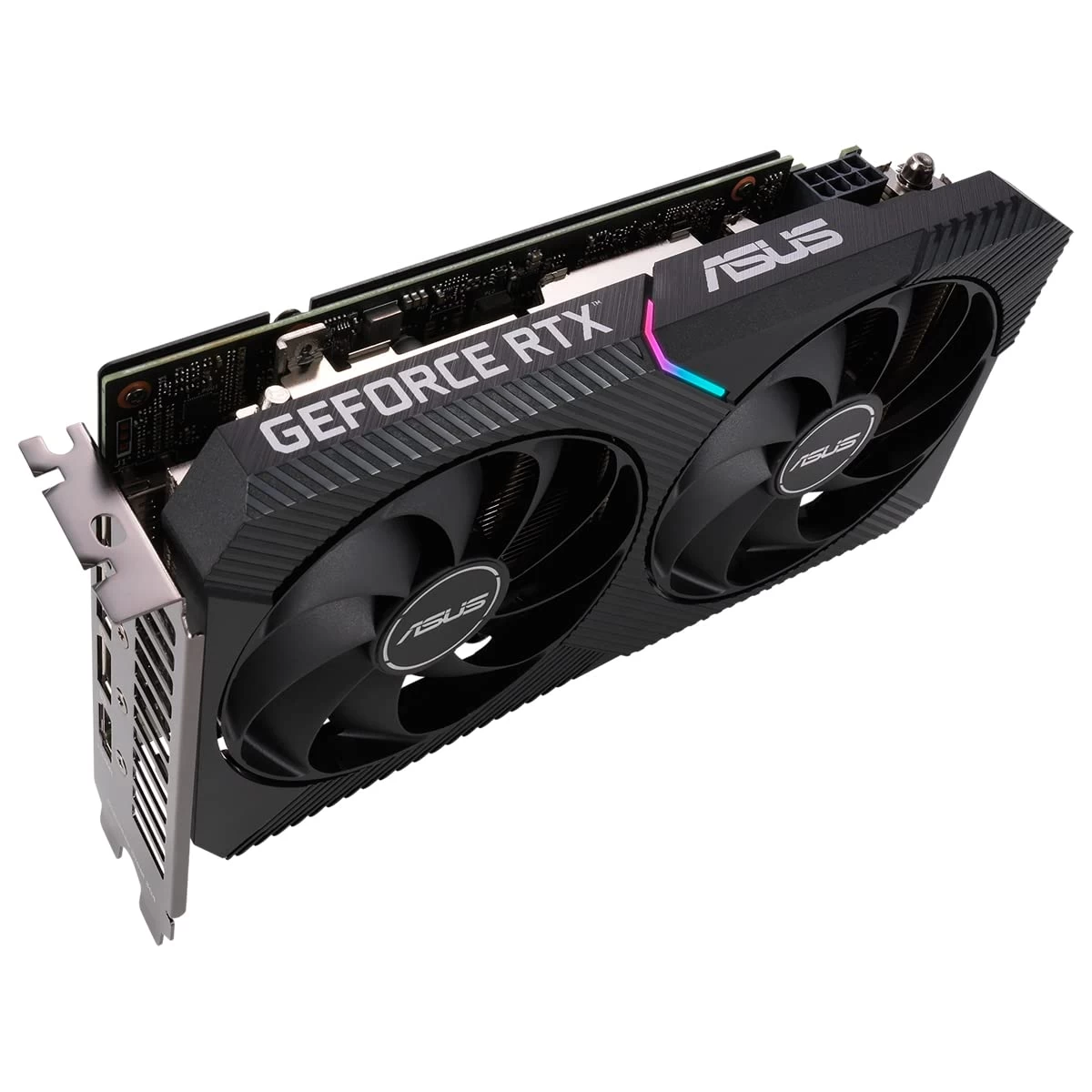 ASUS Dual GeForce RTX 3050 8GB GDDR6 Front View
