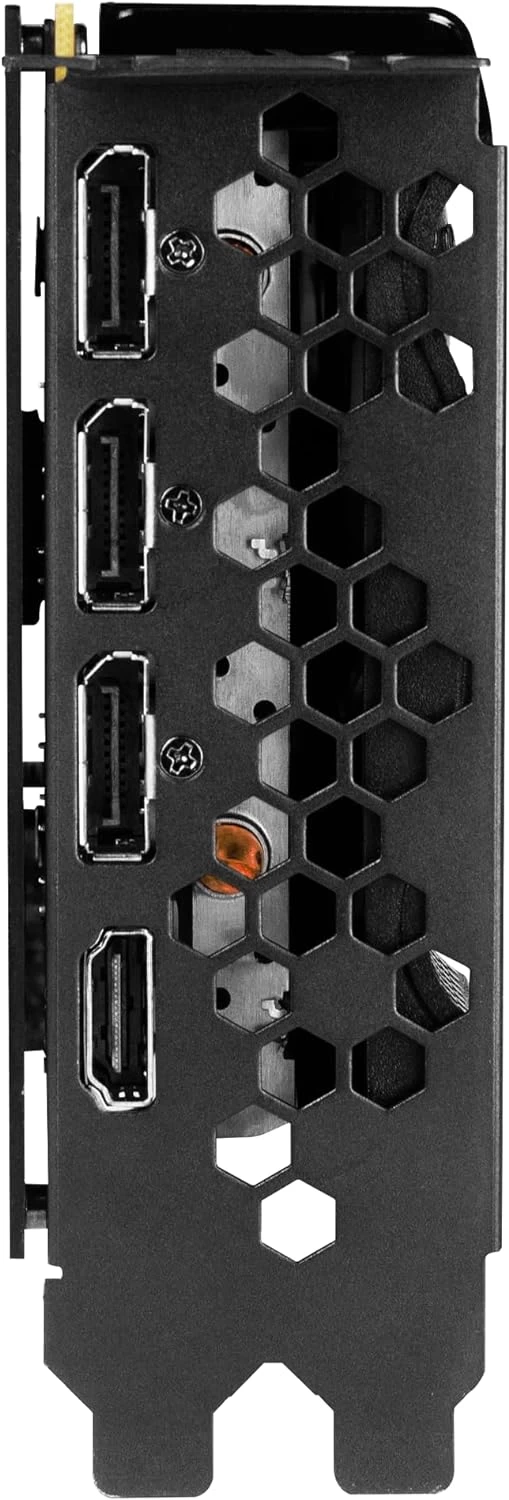 EVGA GeForce RTX 3050 XC BLACK GAMING Left Side View