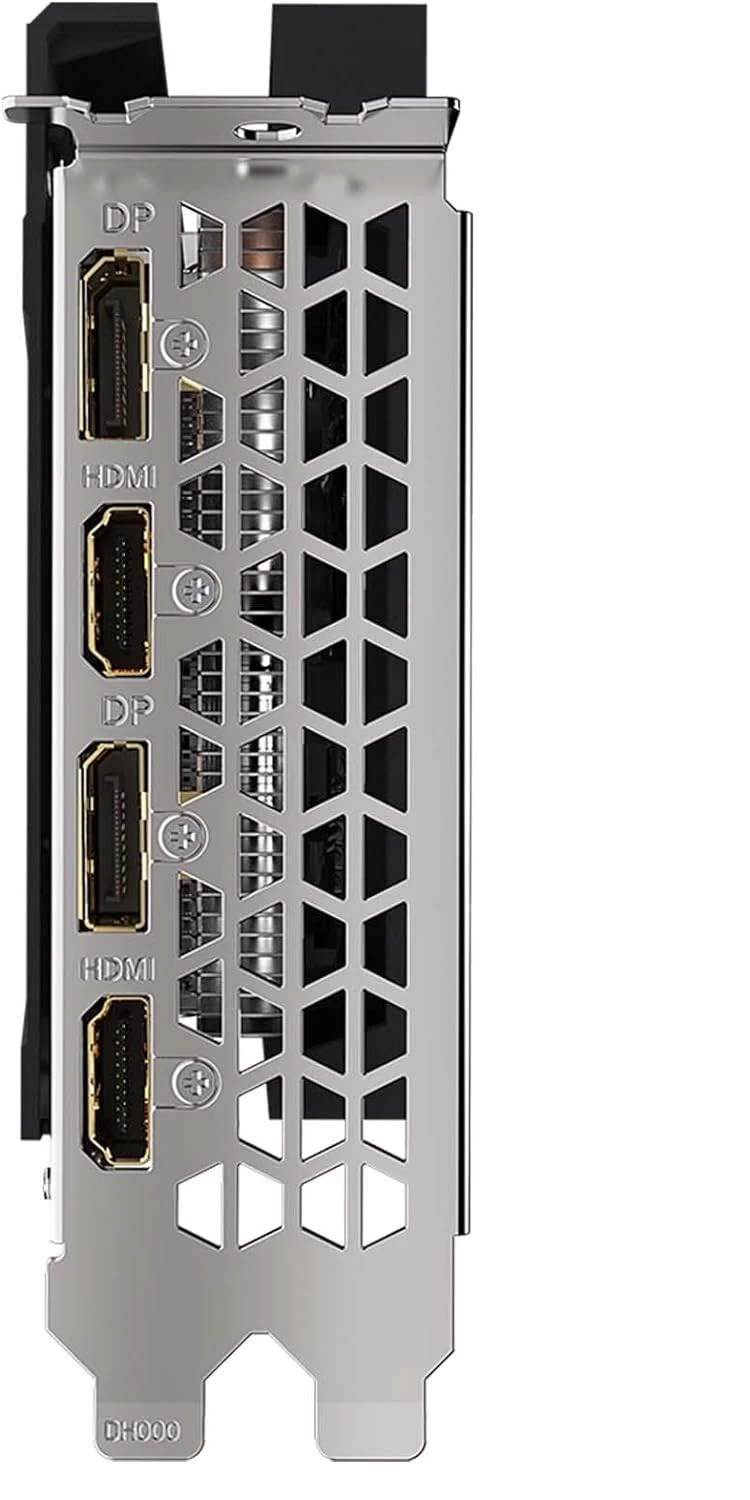 Gigabyte GeForce RTX 3050 EAGLE 8G Left Side View