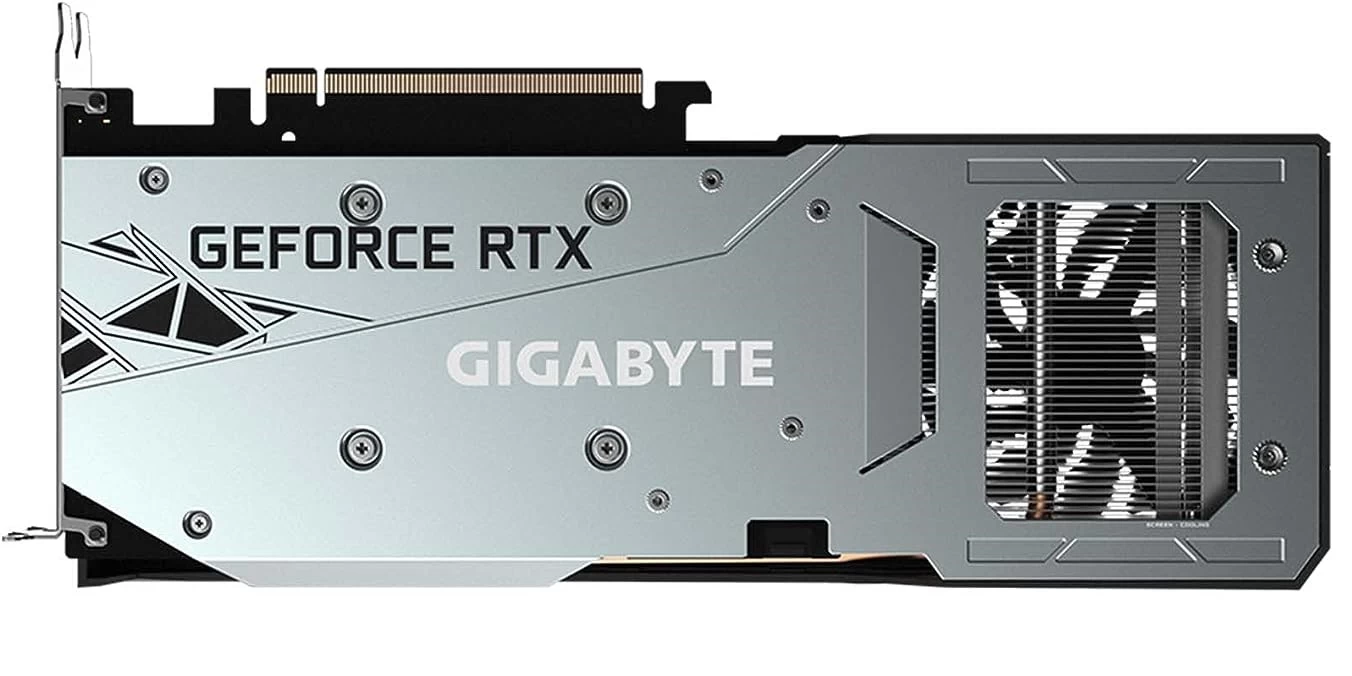 Gigabyte GeForce RTX 3050 GAMING OC 8G Back View
