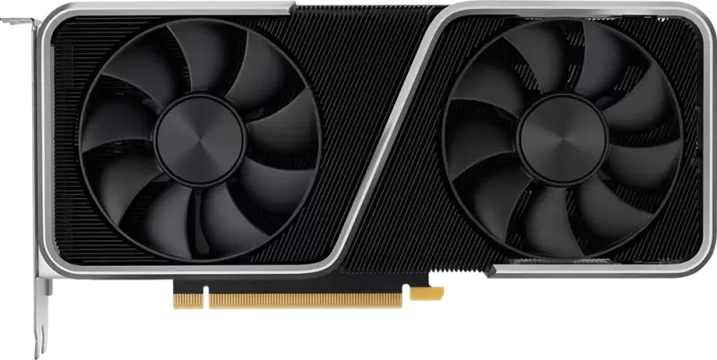 NVIDIA GeForce RTX 3060 Ti Founders Edition Transparent