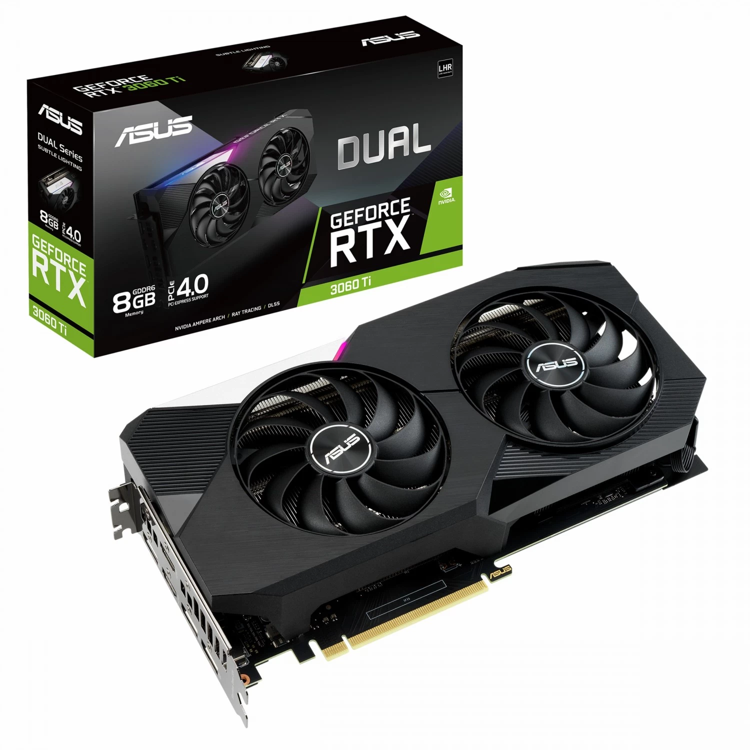 ASUS Dual GeForce RTX 3060 Ti Edition 8GB Package