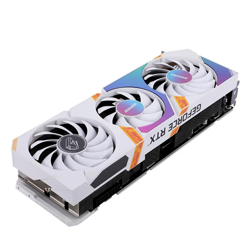 Colorful iGame Geforce RTX 3060 Ti Ultra W Right Corner