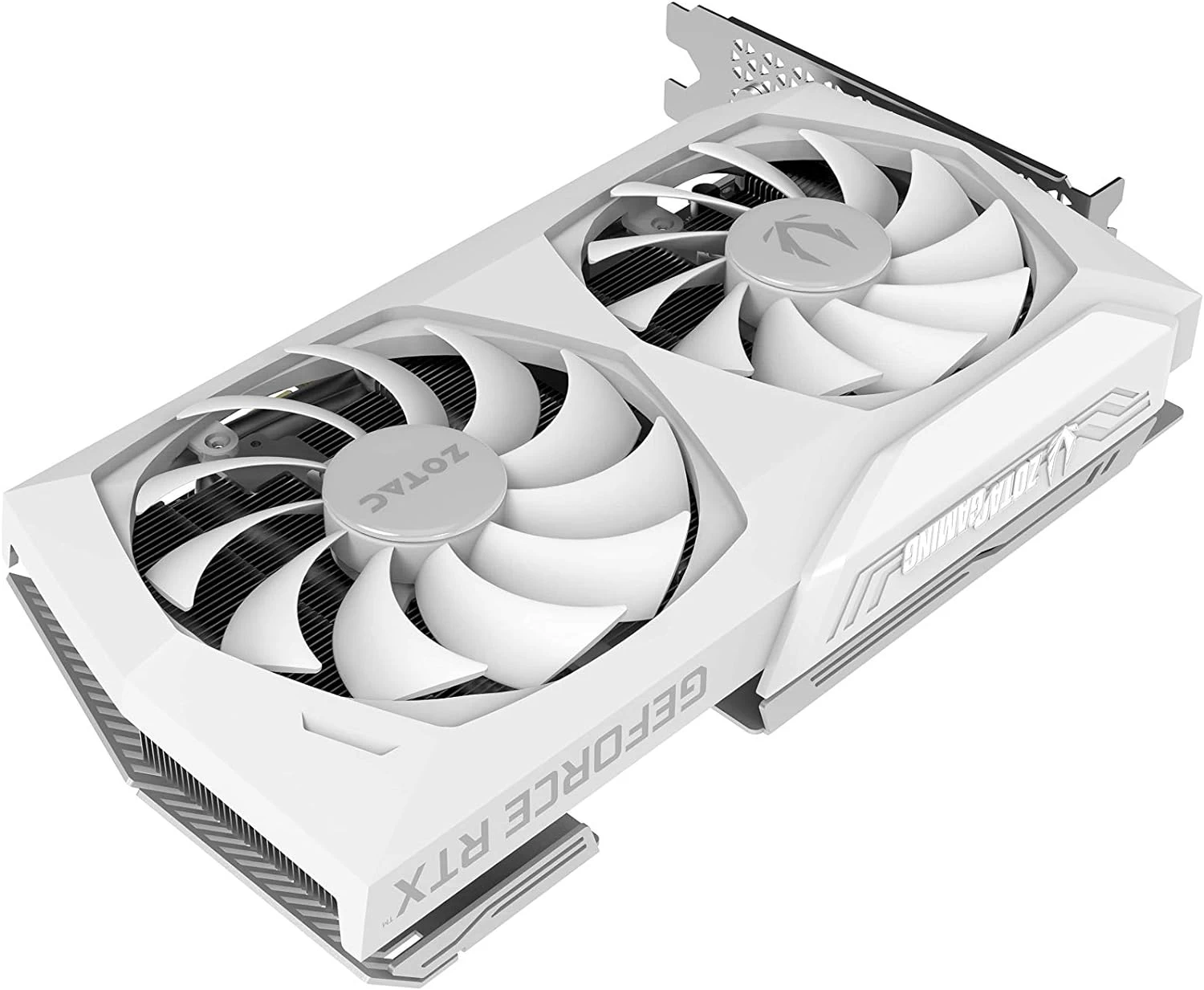 Zotac GAMING GeForce RTX 3060 AMP White Edition Front View