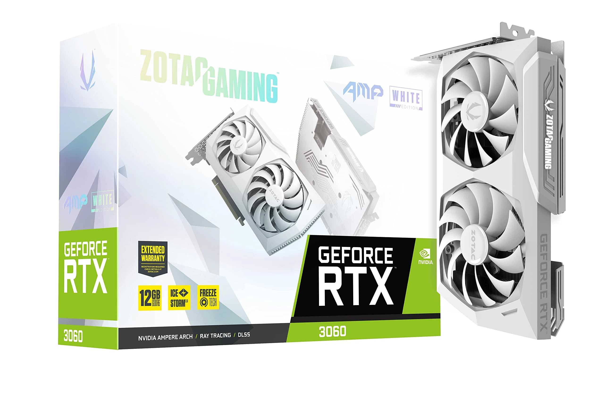 Zotac GAMING GeForce RTX 3060 AMP White Edition Package
