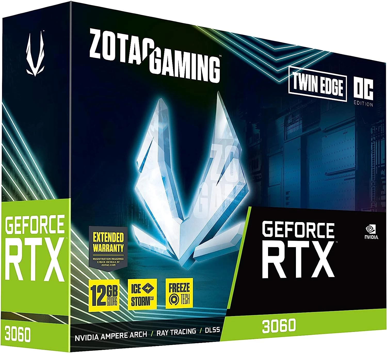 Zotac GAMING GeForce RTX 3060 Twin Edge OC Package Content