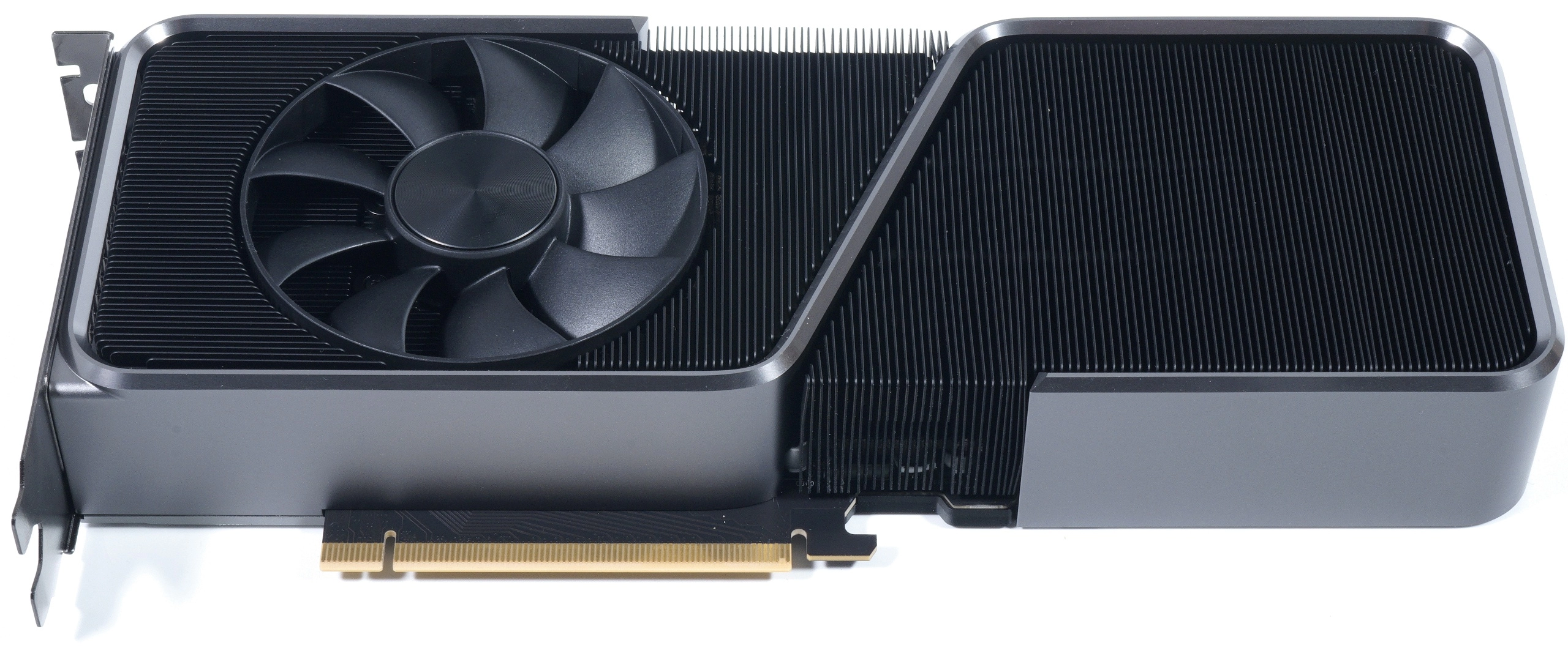 NVIDIA GeForce RTX 3070 Ti Founders Edition Behind View