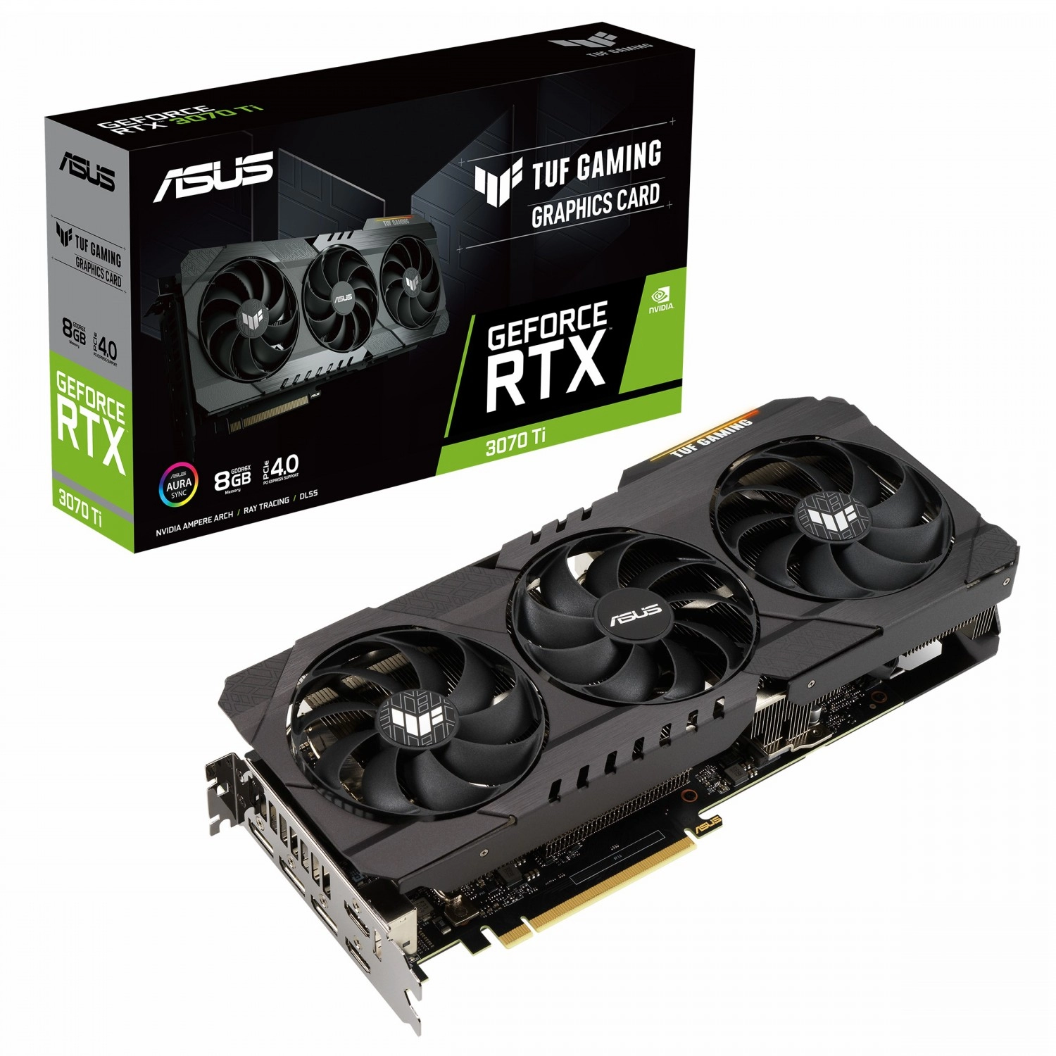 ASUS TUF Gaming GeForce RTX 3070 Ti 8GB Package