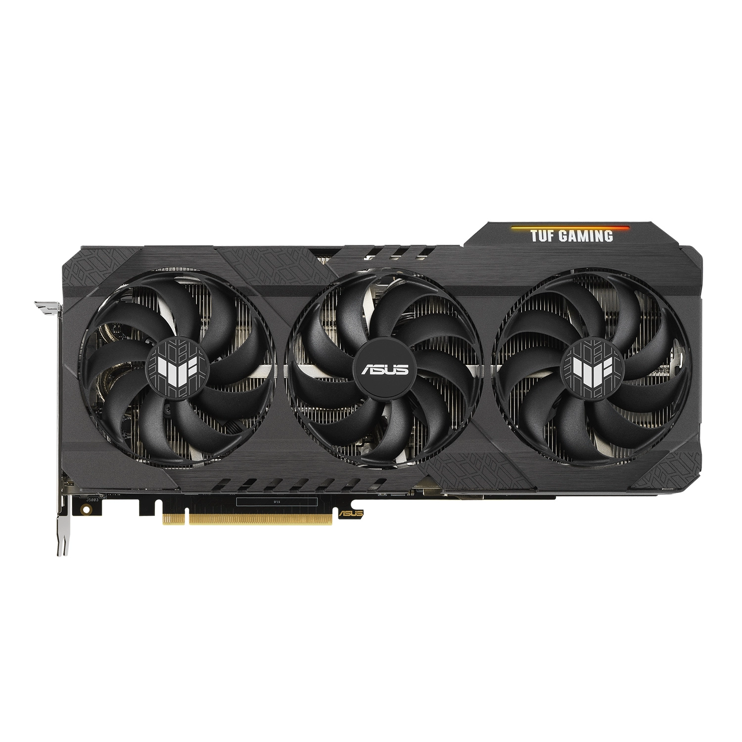 ASUS TUF Gaming GeForce RTX 3070 Ti OC Edition 8GB Top View