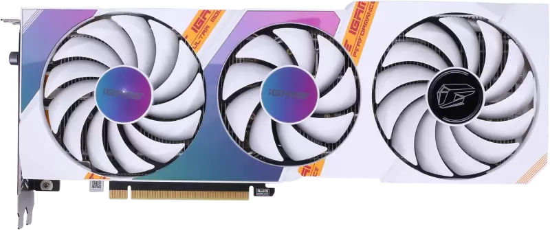 Colorful iGame GeForce RTX 3070 Ti Ultra White 8G Transparent