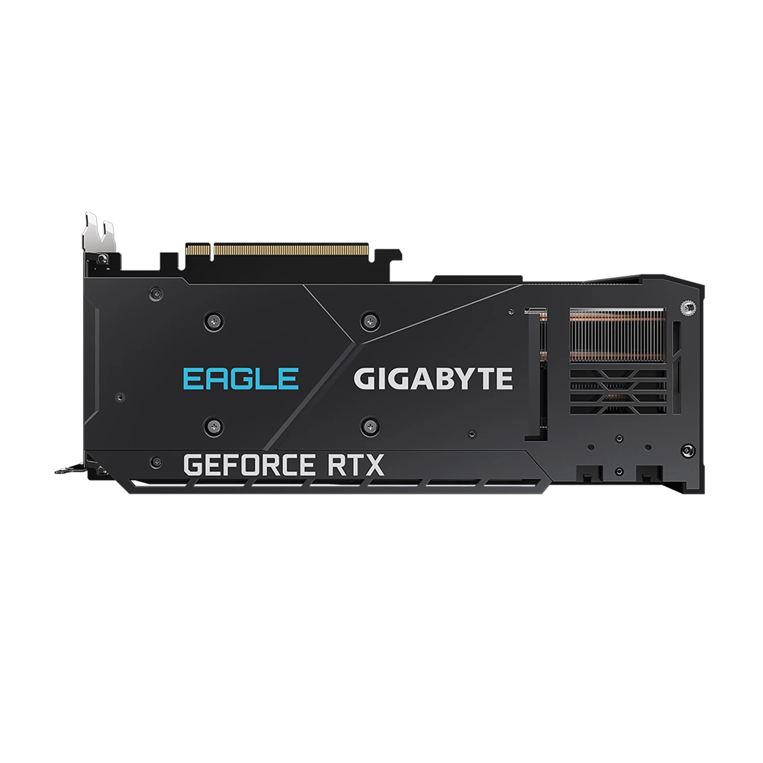 Gigabyte GeForce RTX 3070 Ti EAGLE 8G Back View