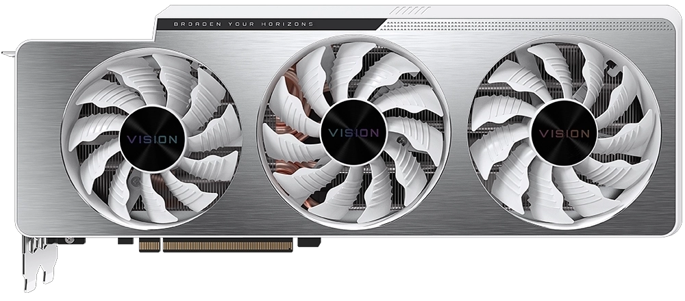 Gigabyte GeForce RTX 3070 Ti VISION OC 8G Transparent