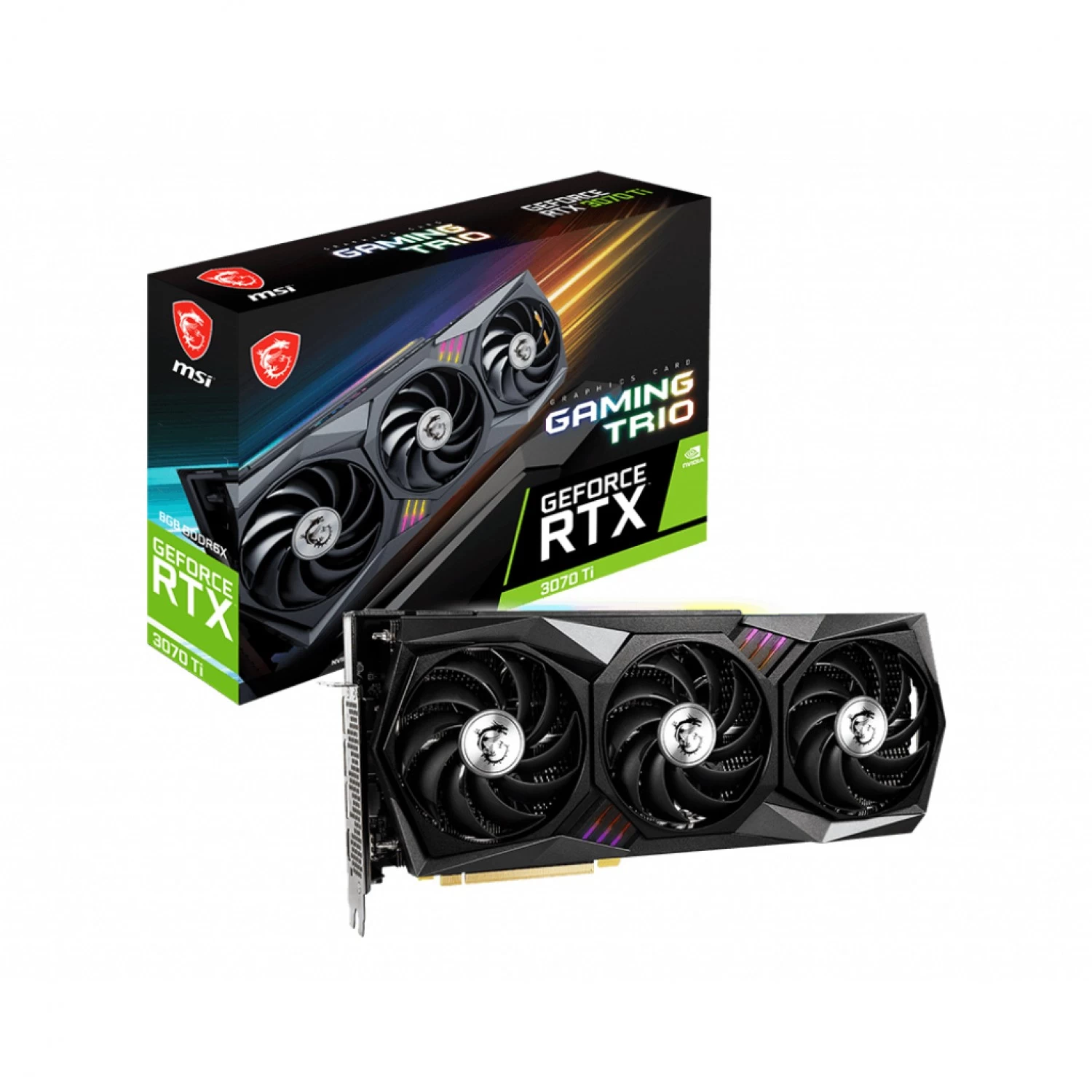 GeForce RTX 3070 Ti GAMING TRIO 8G Package