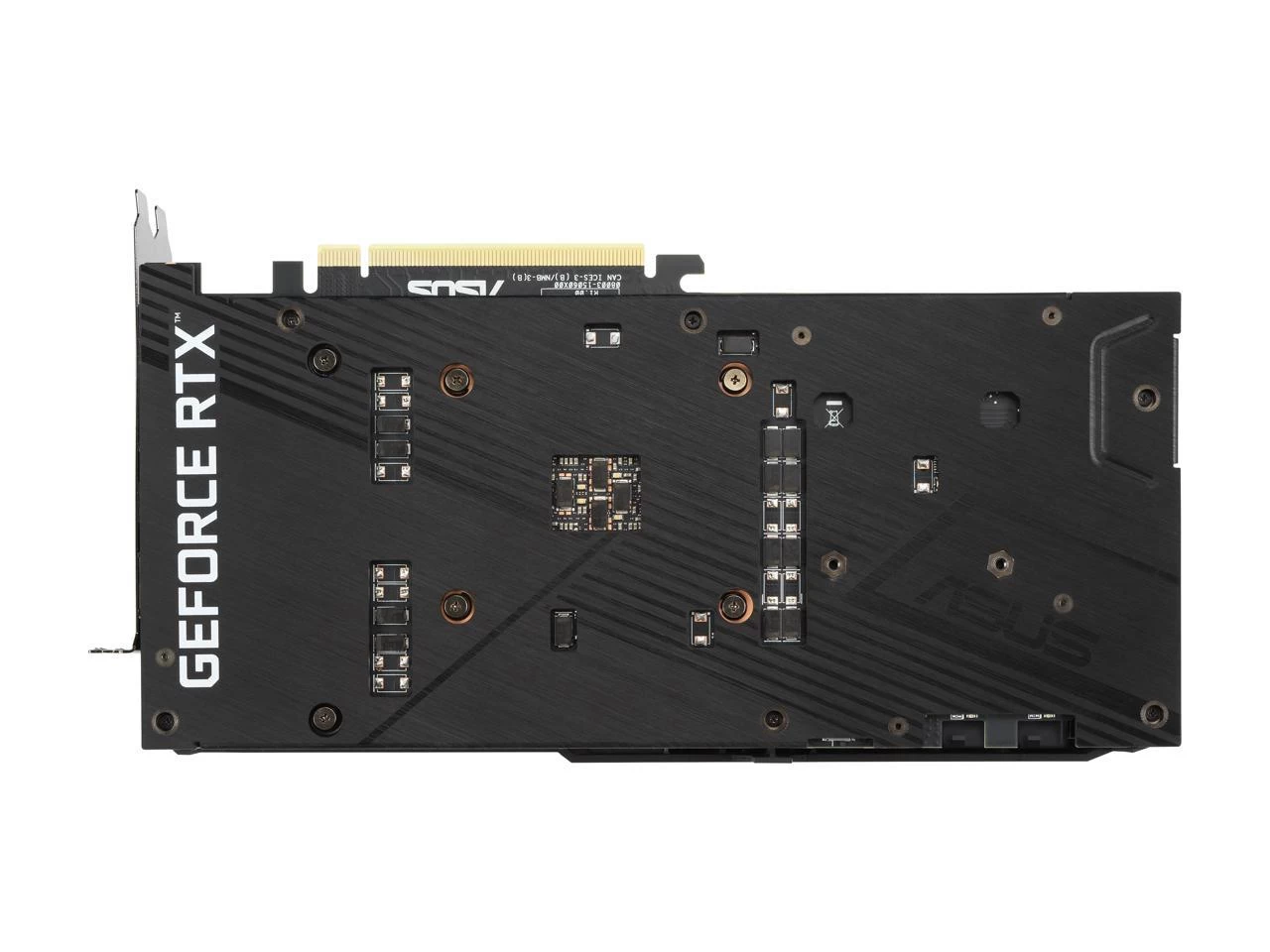 ASUS GeForce RTX 3070 8GB GDDR6 Behind View