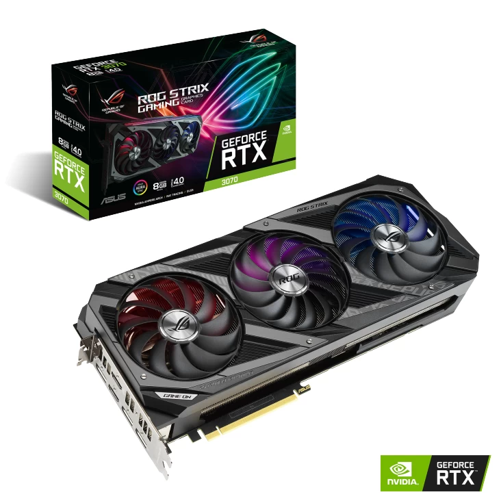 ASUS ROG Strix RTX 3070 8GB Gaming Package