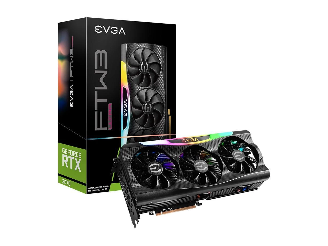 EVGA GeForce RTX 3070 FTW3 ULTRA GAMING Package