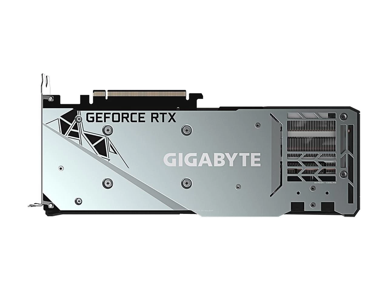 GIGABYTE GeForce RTX 3070 GAMING OC 8G Behind View