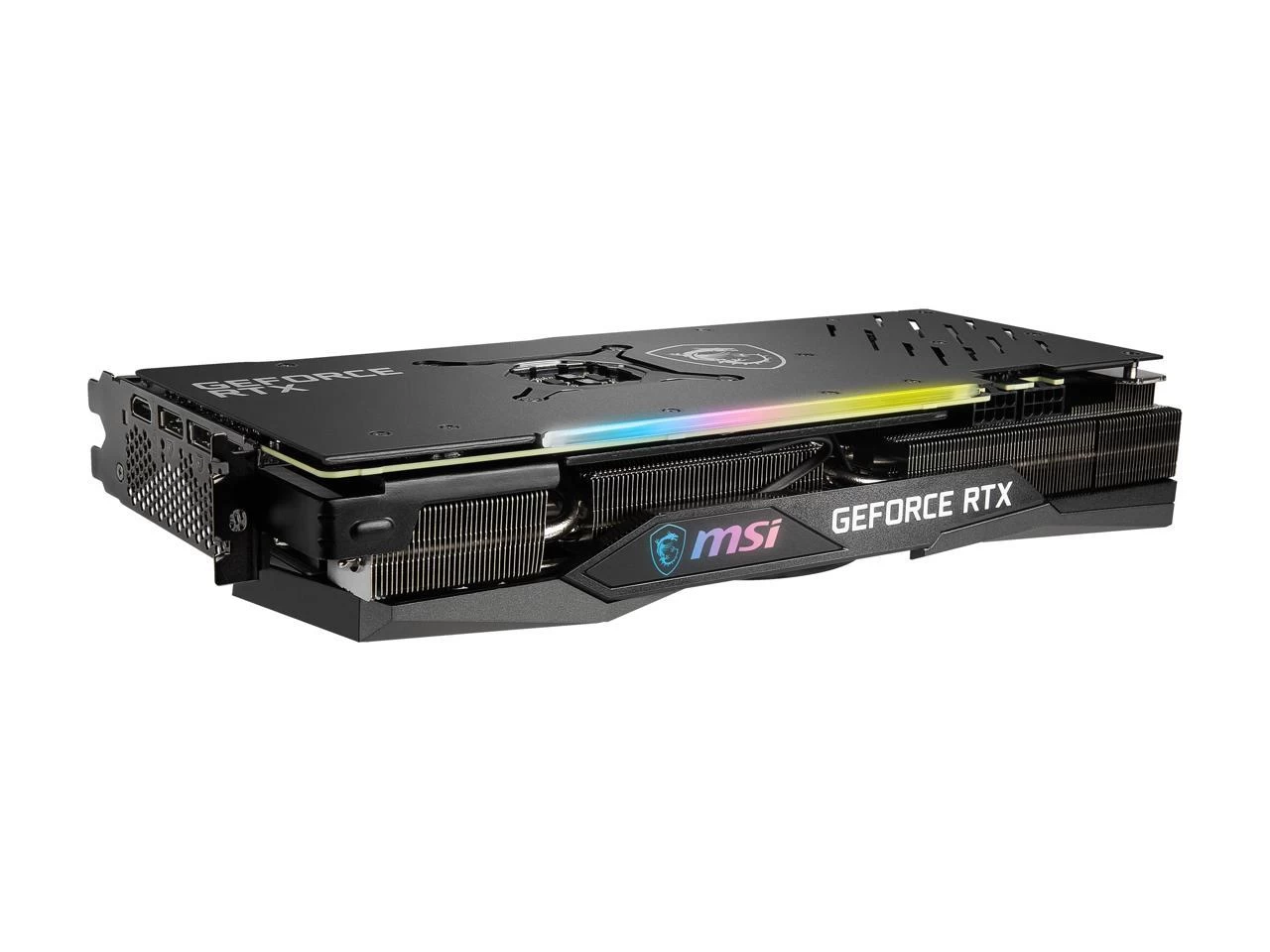 MSI GeForce RTX 3070 GAMING Z TRIO Front View
