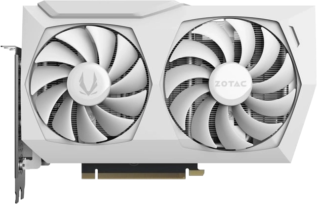 ZOTAC GAMING GeForce RTX 3070 Twin Edge OC White Edition Transparent
