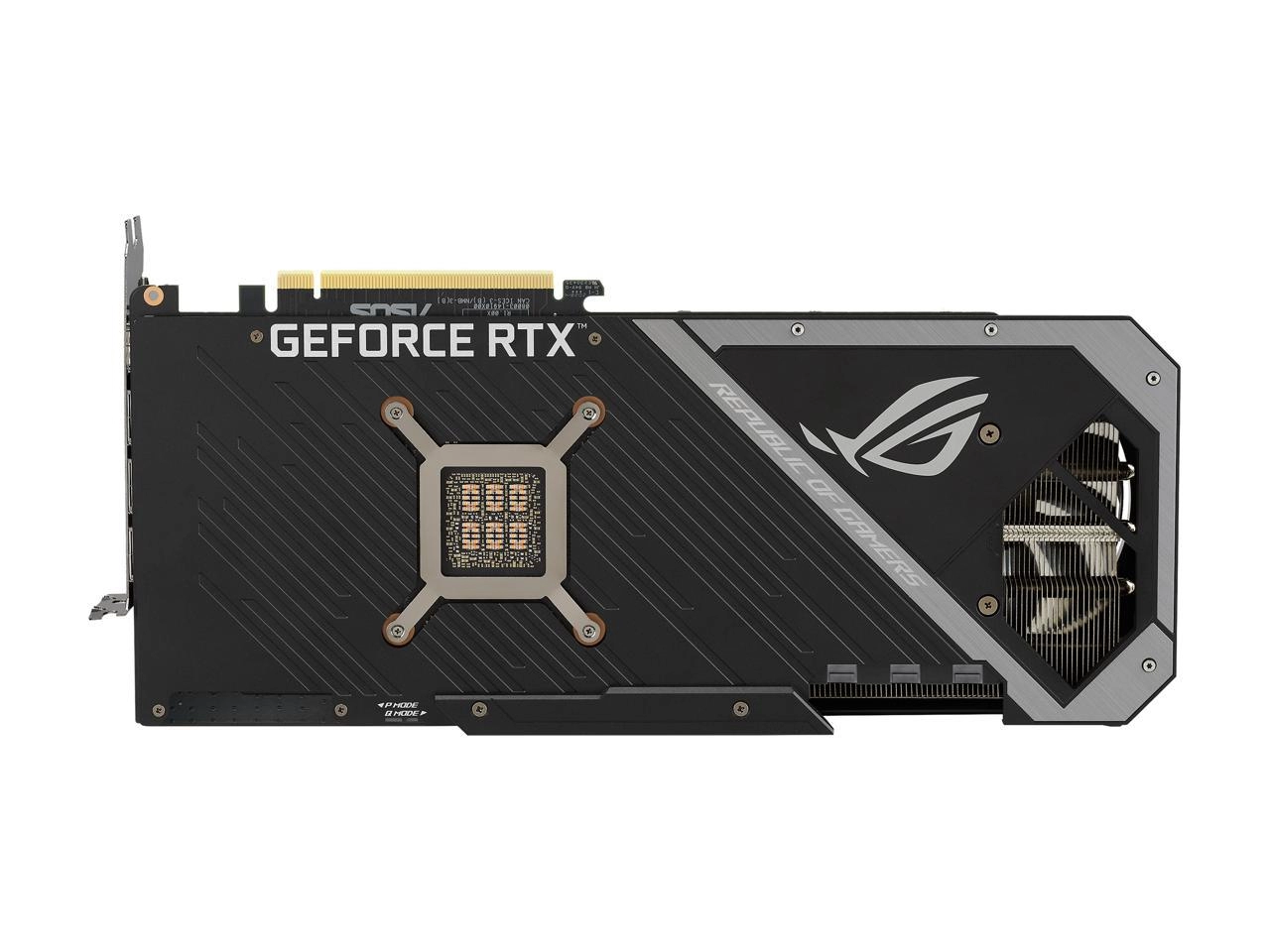ROG Strix GeForce RTX 3080 Ti OC Edition 12GB GDDR6X Behind View