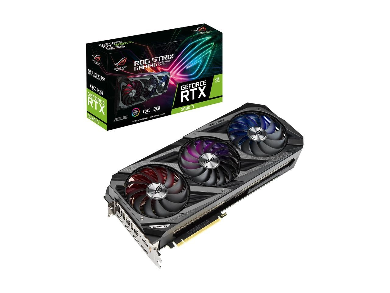 ROG Strix GeForce RTX 3080 Ti OC Edition 12GB GDDR6X Package