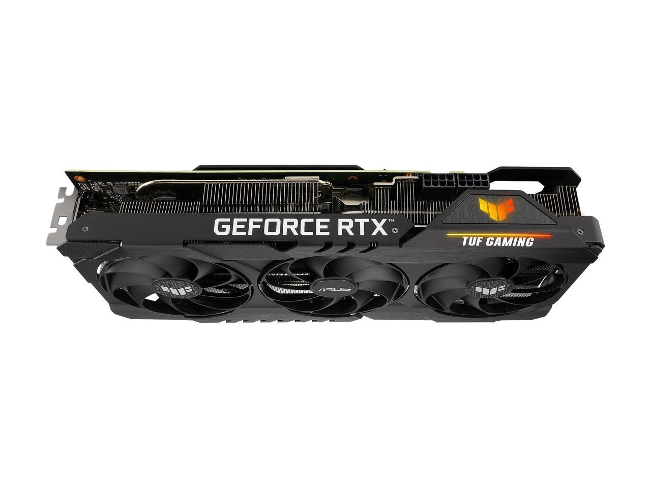 ASUS TUF Gaming GeForce RTX 3080 Ti OC Edition Front View